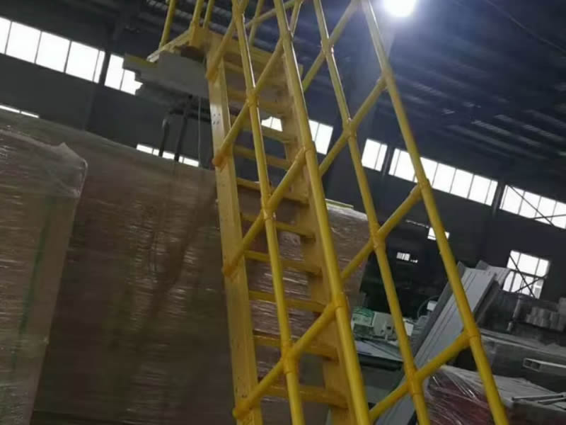 Tubo rotondo di profilo FRP per ringhiere di scale in vetroresina