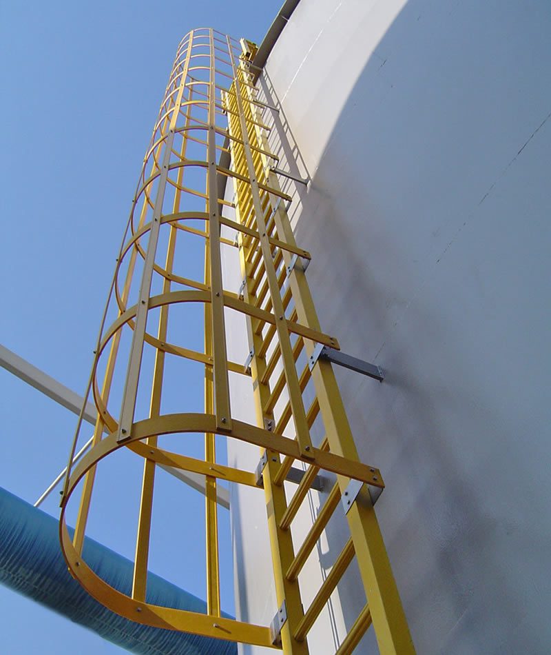 Scala di accesso industriale in FRP