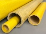 Profili di pultrusione in fibra di vetro della metropolitana rotonda FRP