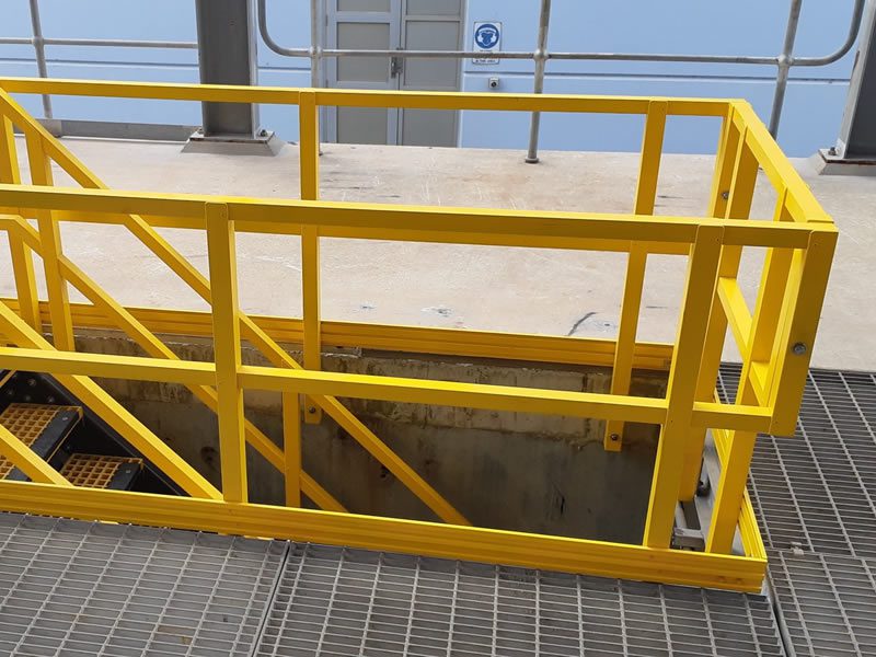 FRP Square Tube Handrail