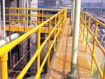 Fiberglass Access Platform Handrails