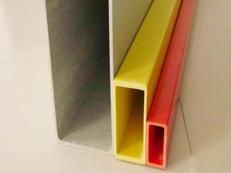 Fiberglass Reinforced Plastic Pultruded Composite Rectangular Tube Profiles