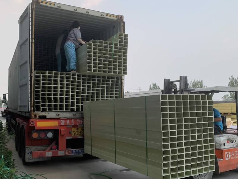 FRP Pultruded Profiles Load
